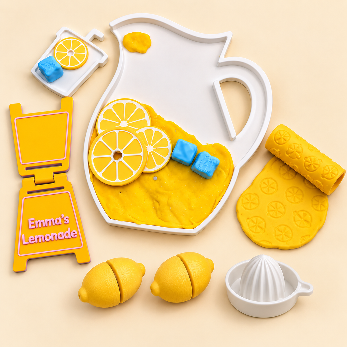 Personalized Lemonade Stand Sensory Play Set