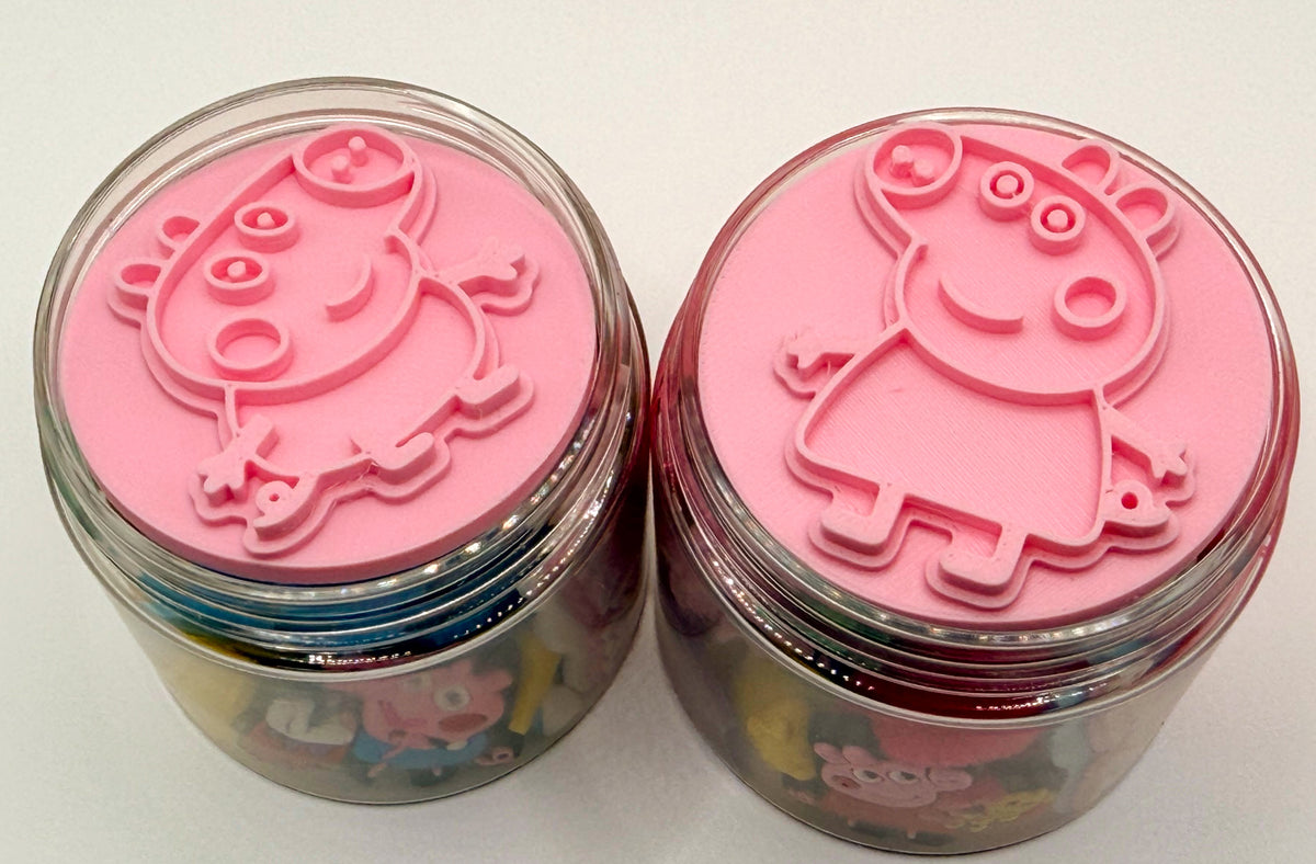 Petit monde signature inspiré de Peppa Pig