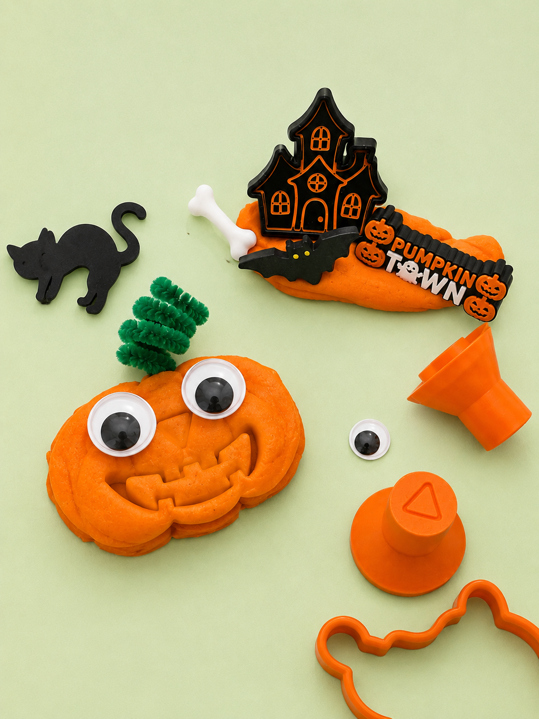 Halloween Double Jar Sensory Play Kit