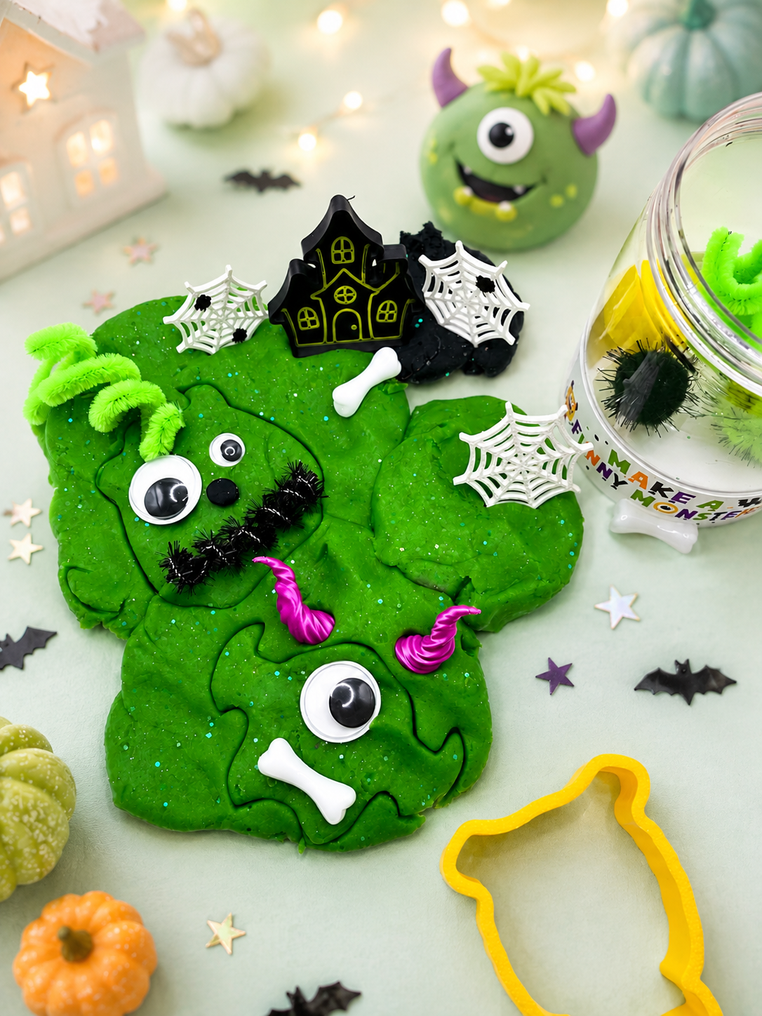 Halloween Double Jar Sensory Play Kit