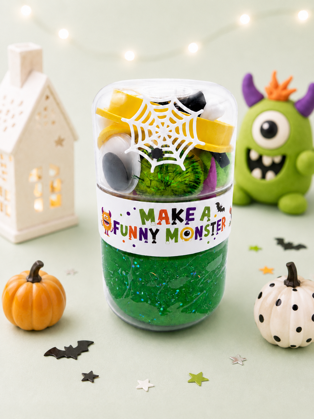 Halloween Double Jar Sensory Play Kit