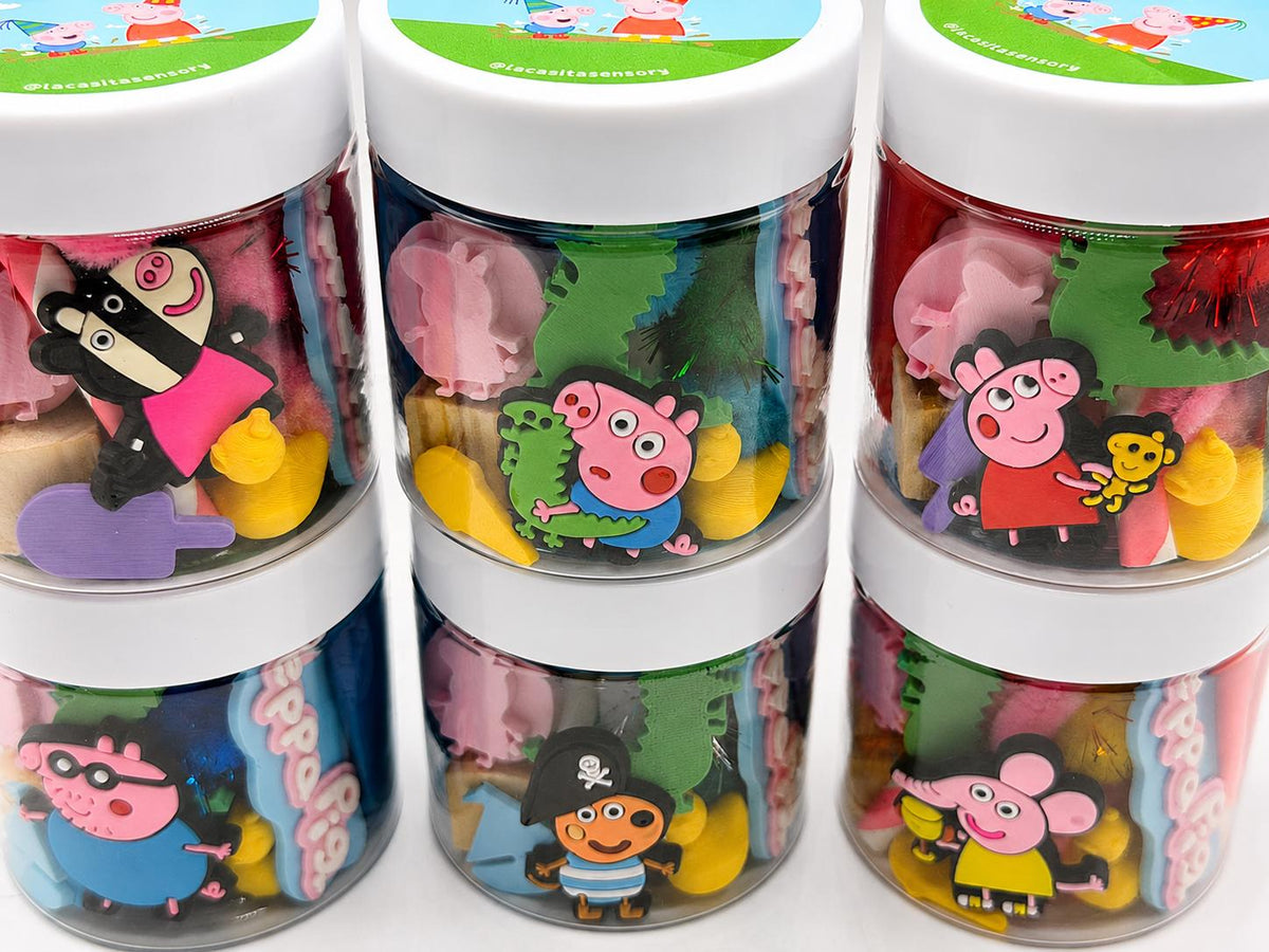 Petit monde signature inspiré de Peppa Pig