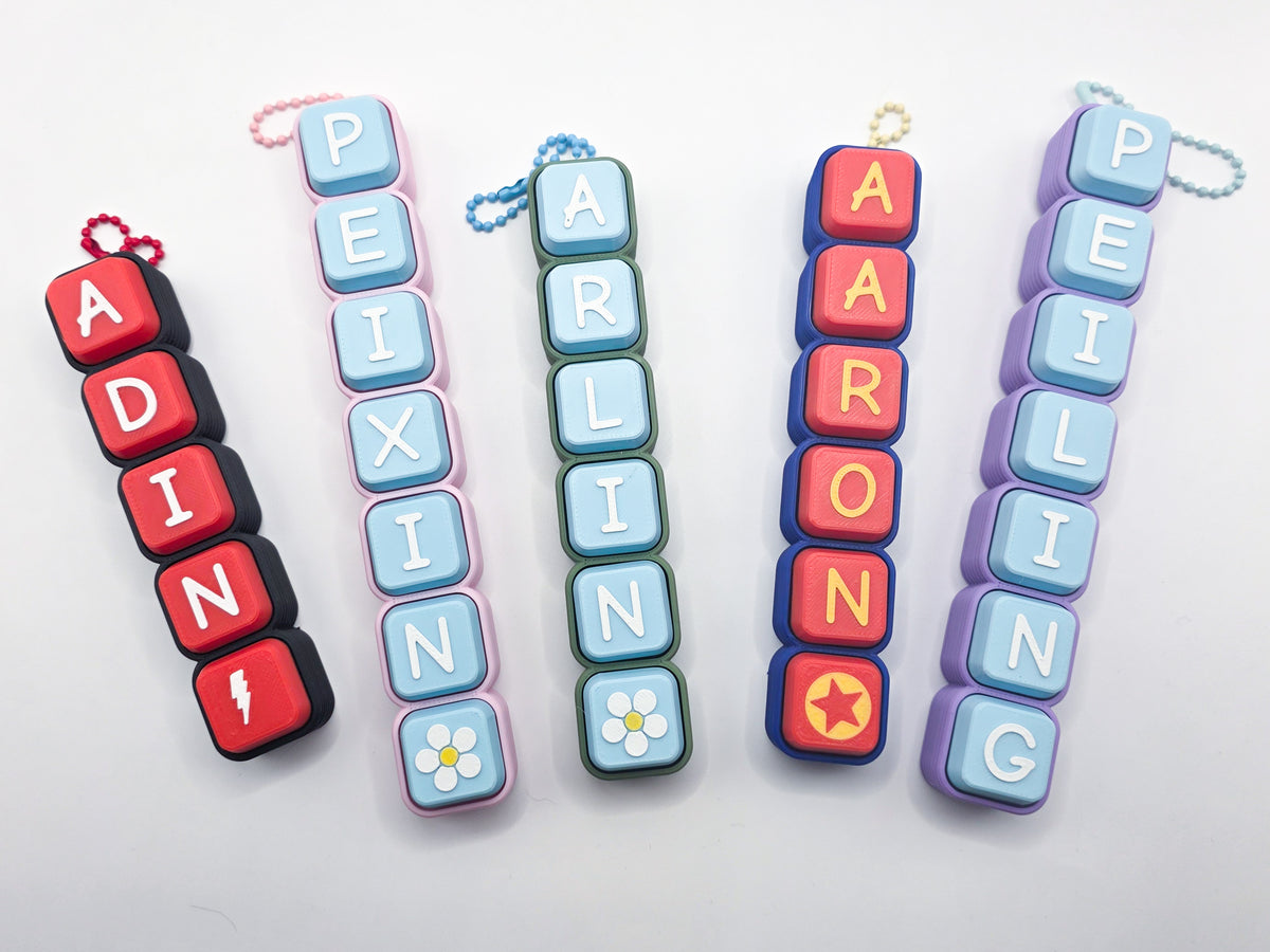 Personalized Name Fidget Clickers