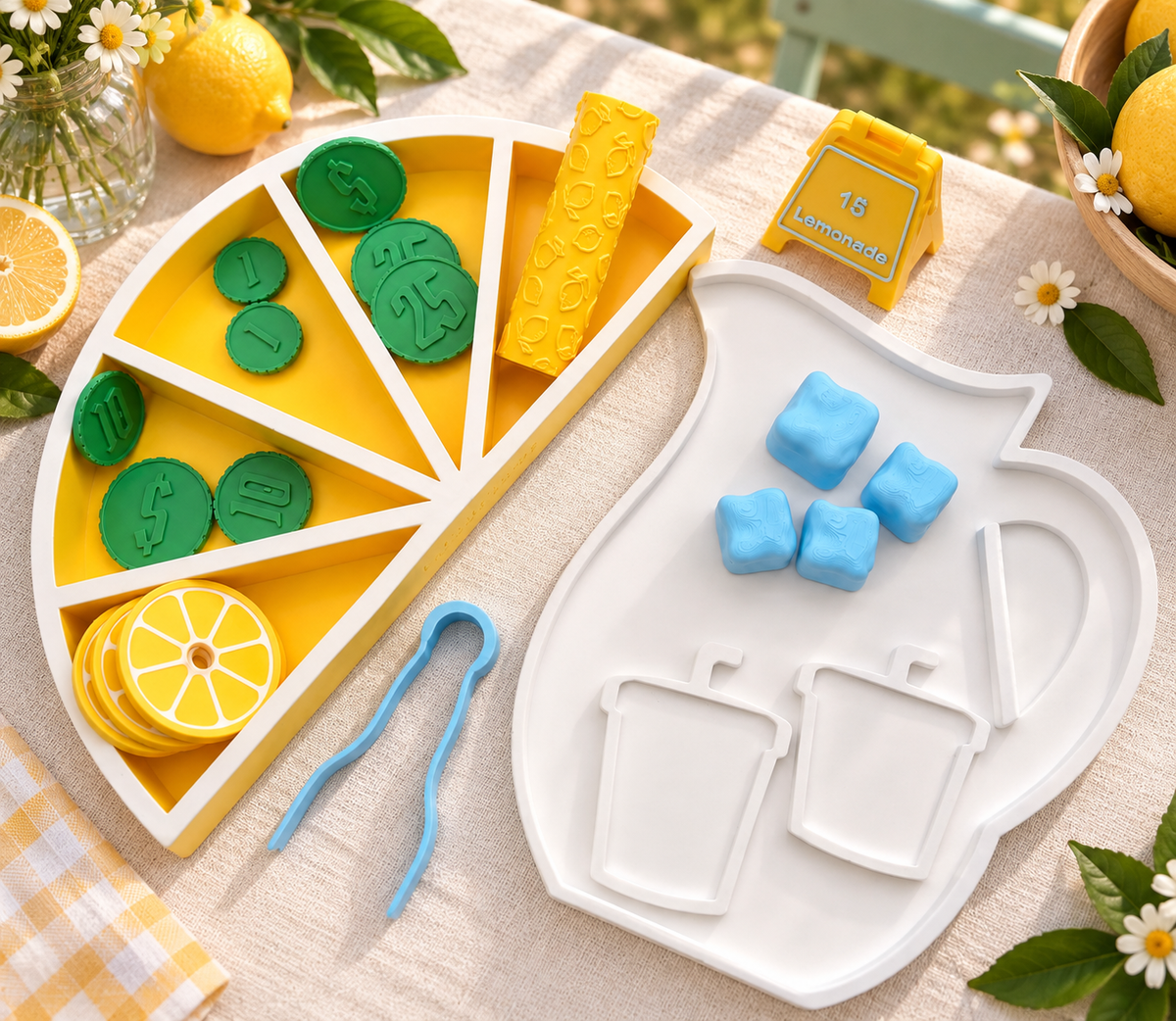 Personalized Lemonade Stand Sensory Play Set