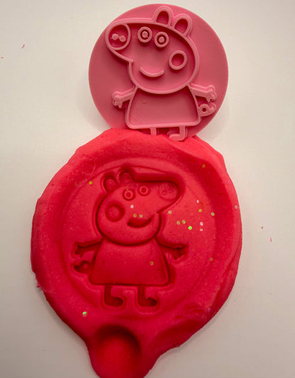Petit monde signature inspiré de Peppa Pig