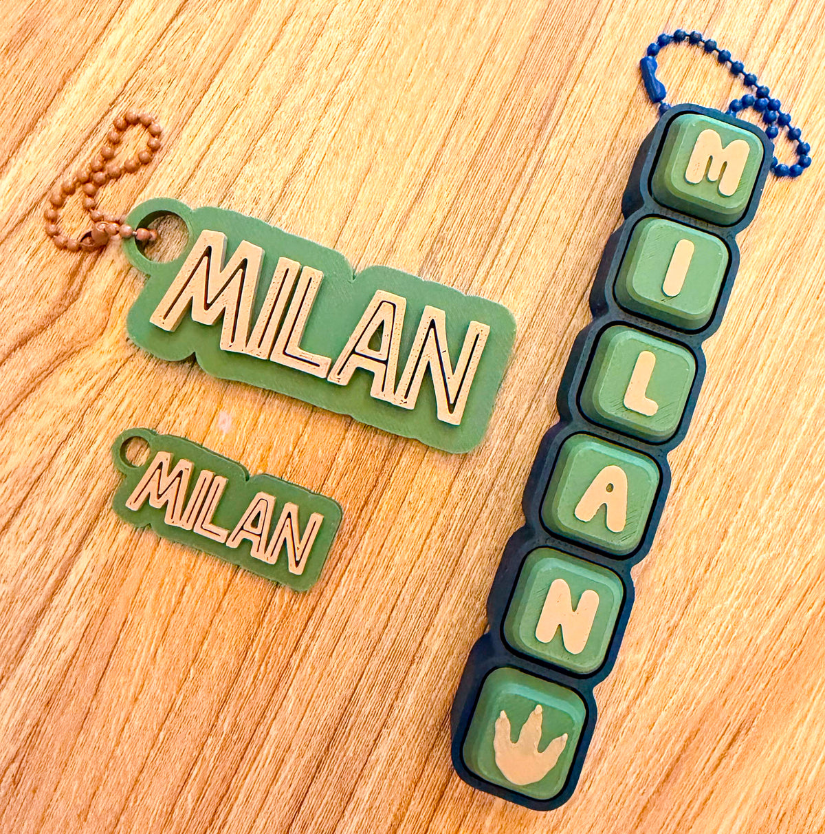 Personalized Name Fidget Clickers