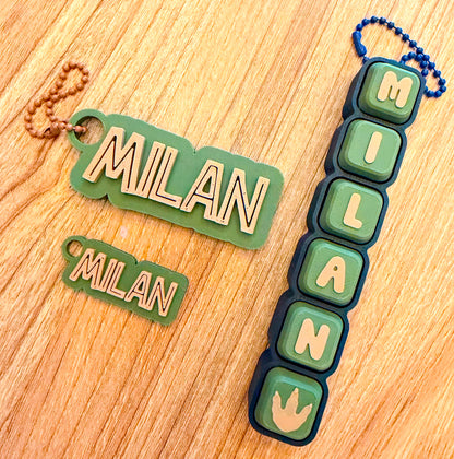 Personalized Name Fidget Clickers