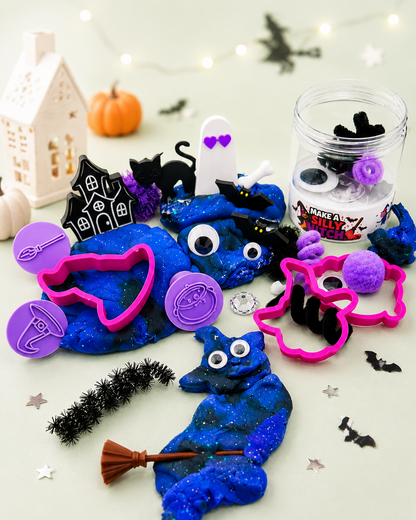 Halloween Double Jar Sensory Play Kit