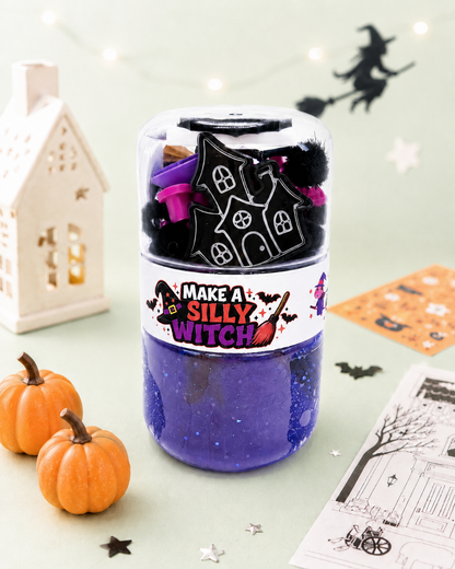 Halloween Double Jar Sensory Play Kit