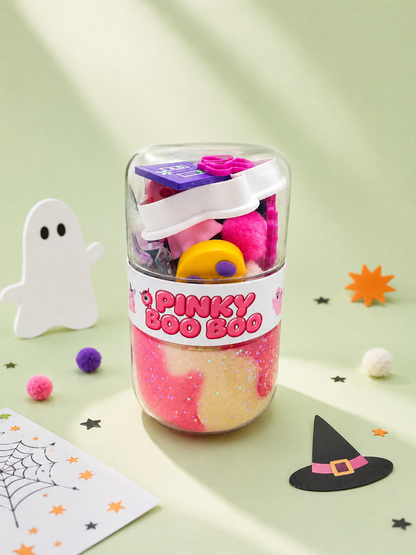 Halloween Double Jar Sensory Play Kit
