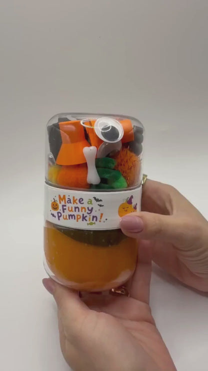 Halloween Double Jar Sensory Play Kit